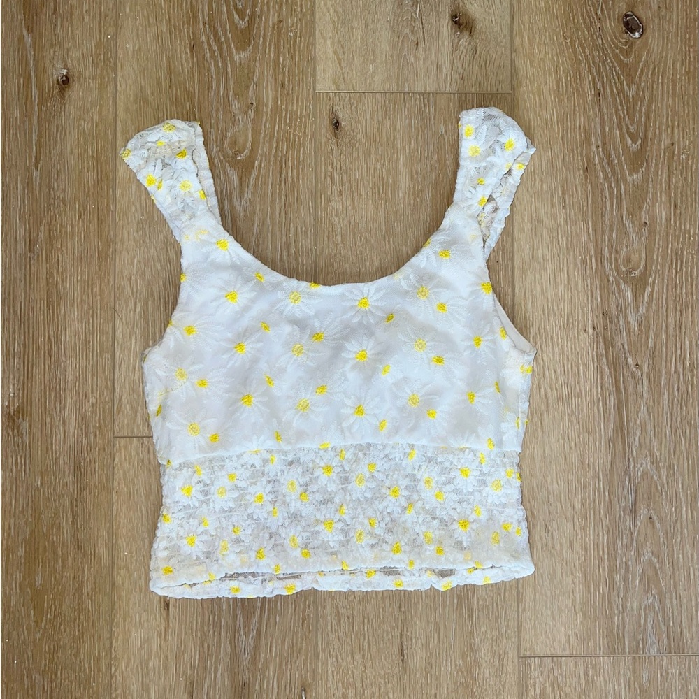DANDELION LACE TOP - Picture 2 of 4